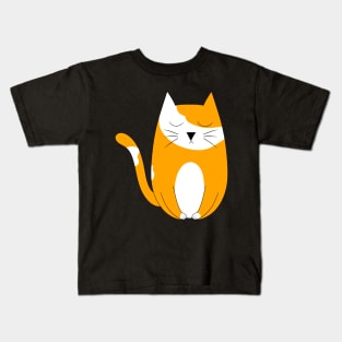 Fat Cat Chonk Scale Chonky Meme Chonker Kids T-Shirt